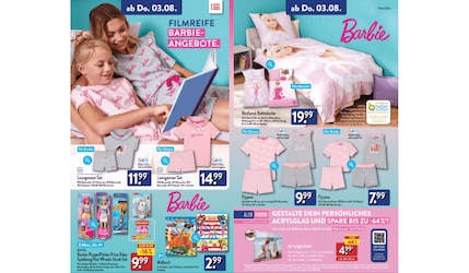 Barbie-Angebote bei ALDI Nord