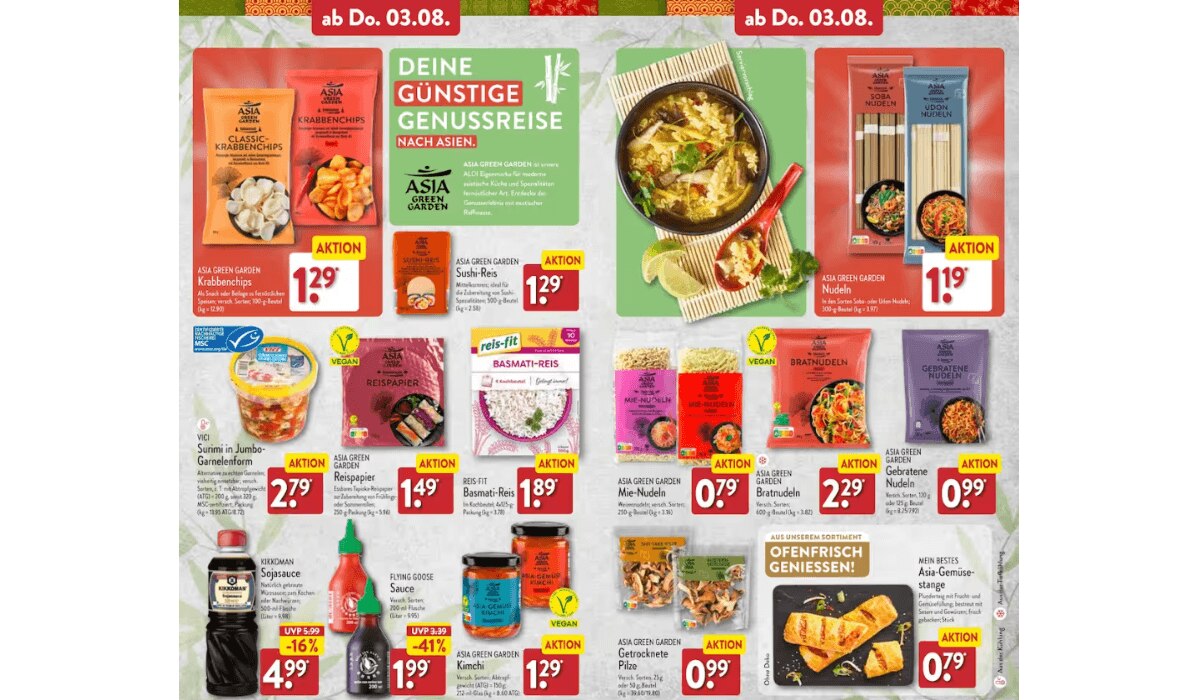 ALDI Nord Prospekt Highlights KW 31 / 23