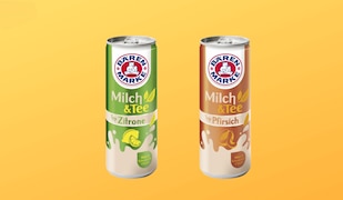 Neu von Bärenmarke: Milch & Tee in 2 Sorten