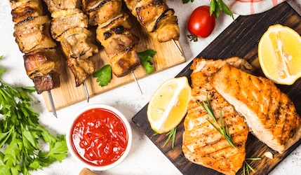 Fleisch & Fisch vom Grill: 4 Rezepte zum Nachmachen