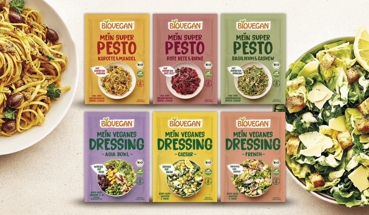 Biovegan Pestos und Dressings