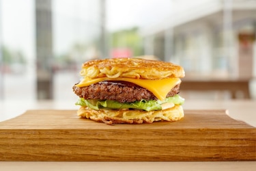 Ramen Burger aus dem Sandwichmaker - Das schnelle Rezept