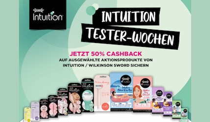 50 % Cashback auf ausgewählte Wilkinson Produkte