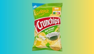 Crunchips Sour Cream: Neue Sorte verbindet Crunch mit Cream!