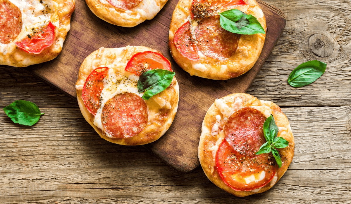 Mikrowellen Pizza