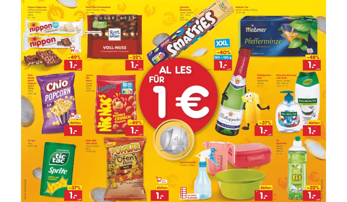 Netto Marken-Discount alles für 1 Euro
