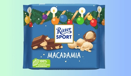 Ritter Sport Comeback: Macadamia gibt es wieder im Handel!