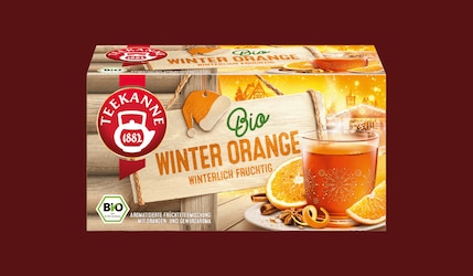 TEEKANNE Bio Winter Orange: Fruchtig-würziger Tee