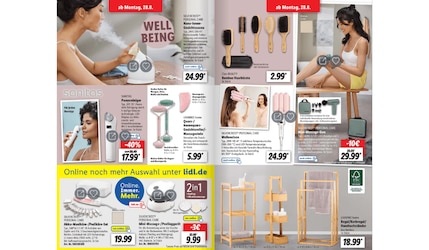 Wellness für zu Hause: Home Spa Aktionsware bei Lidl