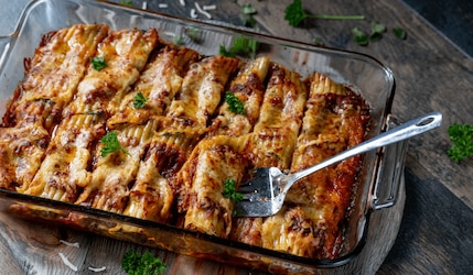 Einfaches Rezept für italienische Cannelloni