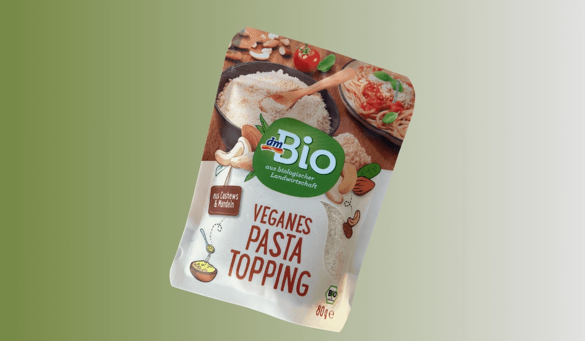 dm BIO veganes Pasta Topping