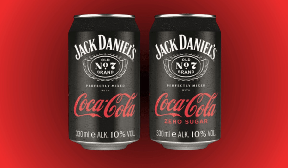 Jack Daniel's x Coca-Cola in Dosen