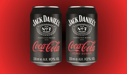 Jack Daniel's x Coca-Cola in Dosen
