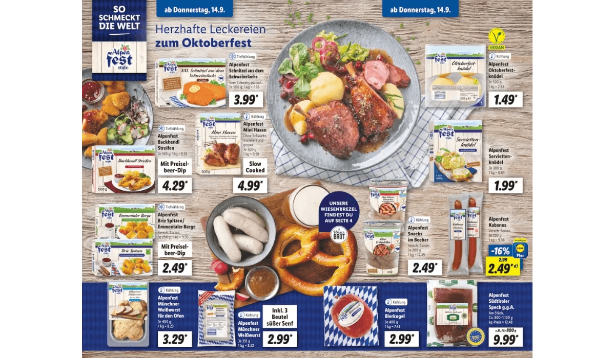 Lidl Prospekt Highlights KW 37 / 23