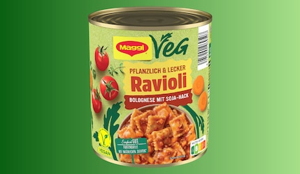 MAGGI Veg: Ravioli jetzt auch pflanzlich!