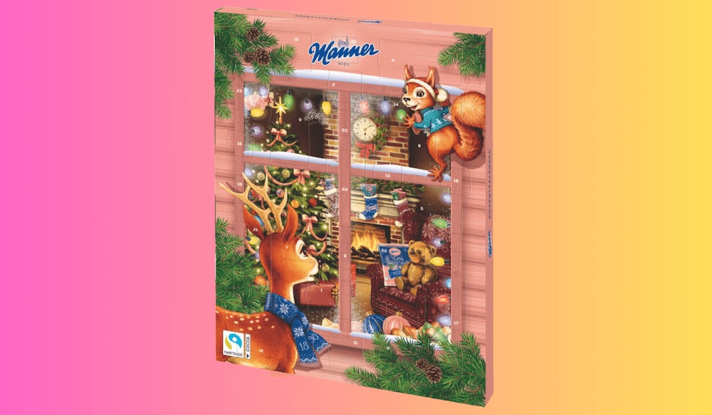 Manner Adventskalender: Weihnachtlicher Genuss