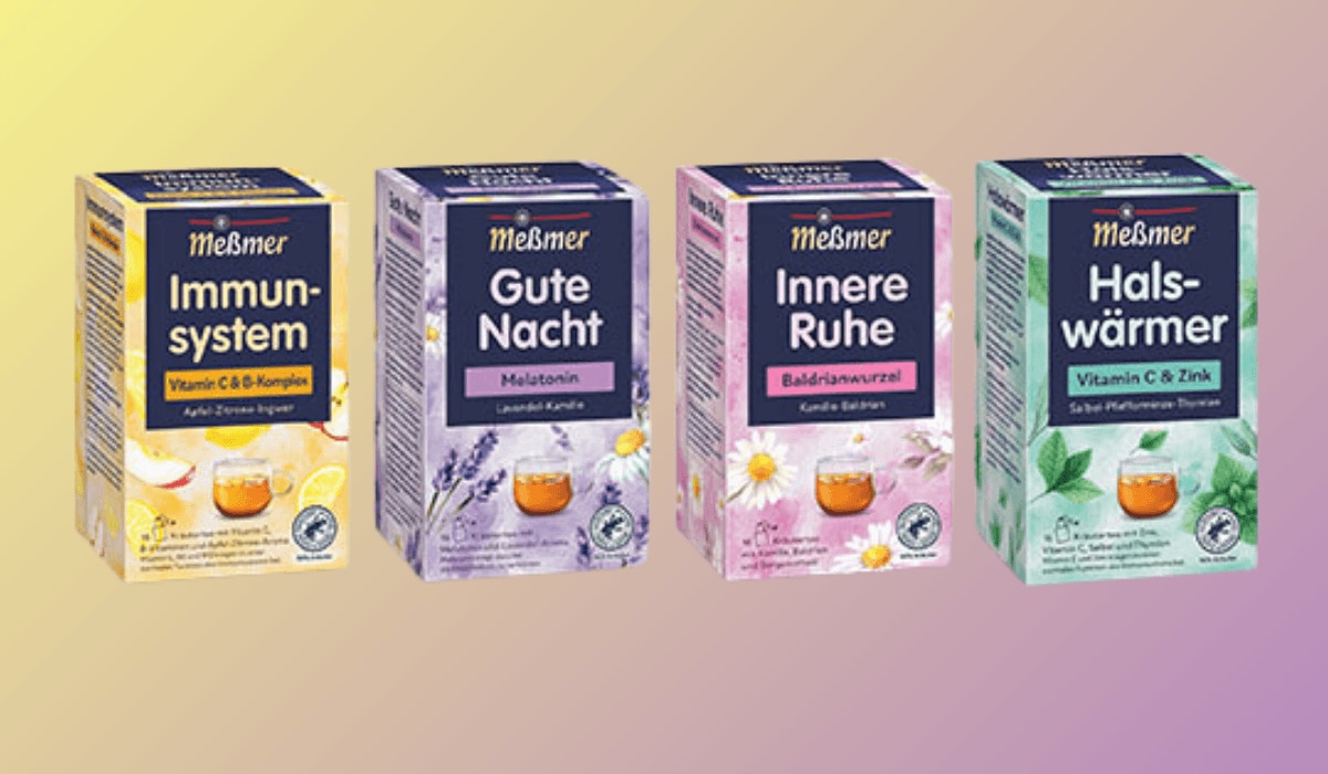Meßmer Tee mit Zusätzen verschiedene Sorten 2023