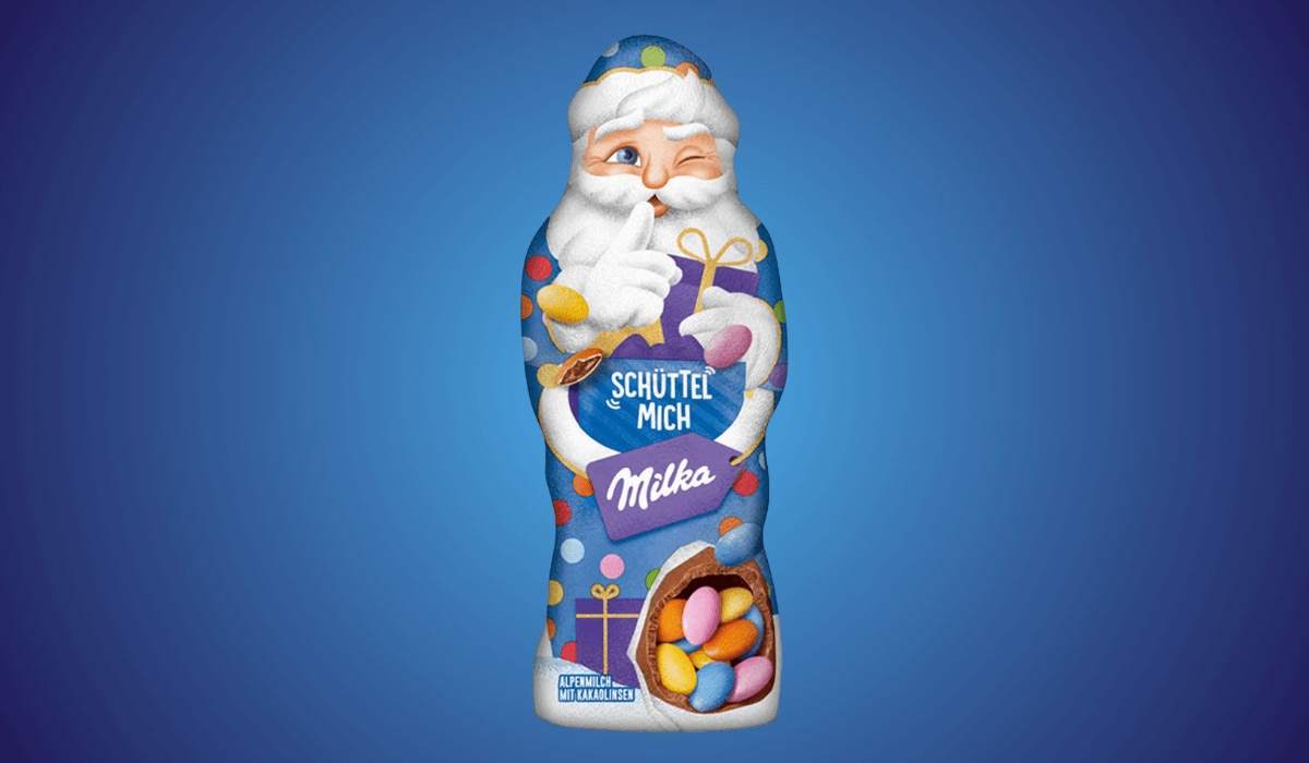 Milka Schüttel-Weihnachtsmann