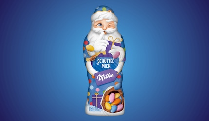 Milka Schüttel-Weihnachtsmann