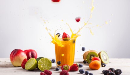 Fruchtiger Saft