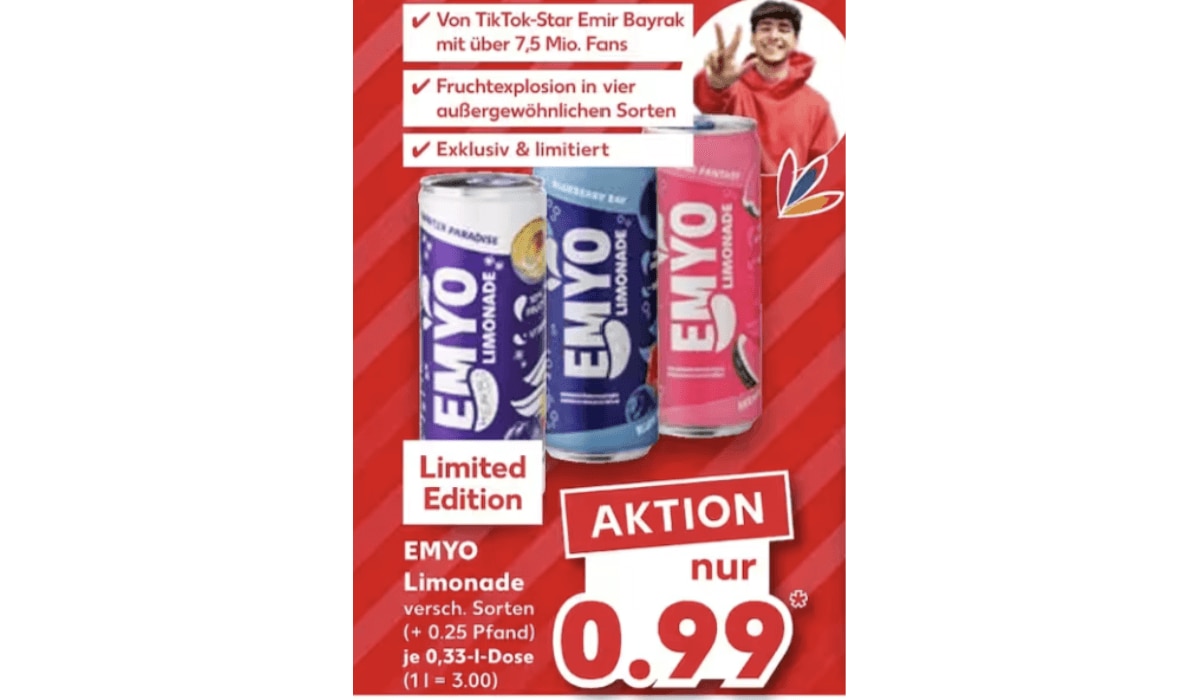 Kaufland Prospekt KW 43 / 23 EMYO Limonade