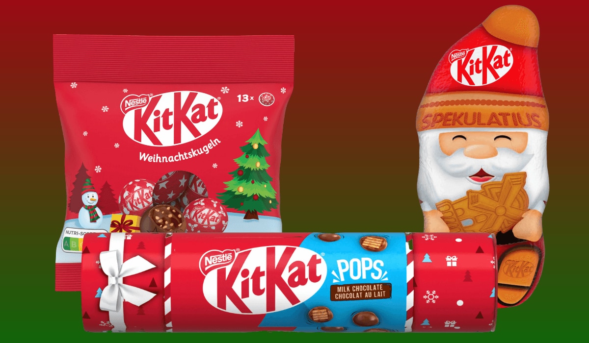 KitKat Weihnachtsschokoladen 2023