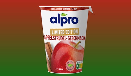 Limited Winter Edition: Alpro Joghurtalternative Apfelstrudel