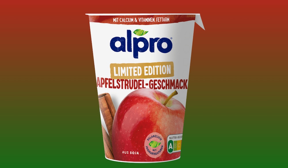 Limited Winter Edition: Alpro Joghurtalternative Apfelstrudel