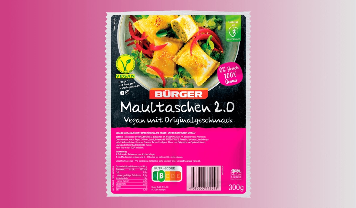 Vegane Maultaschen 2.0 von Bürger