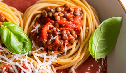 vegane Spaghetti Bolognese