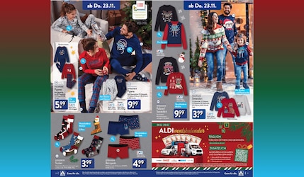 ALDI Nord Weihnachtsmode: Hingucker für die ganze Familie!