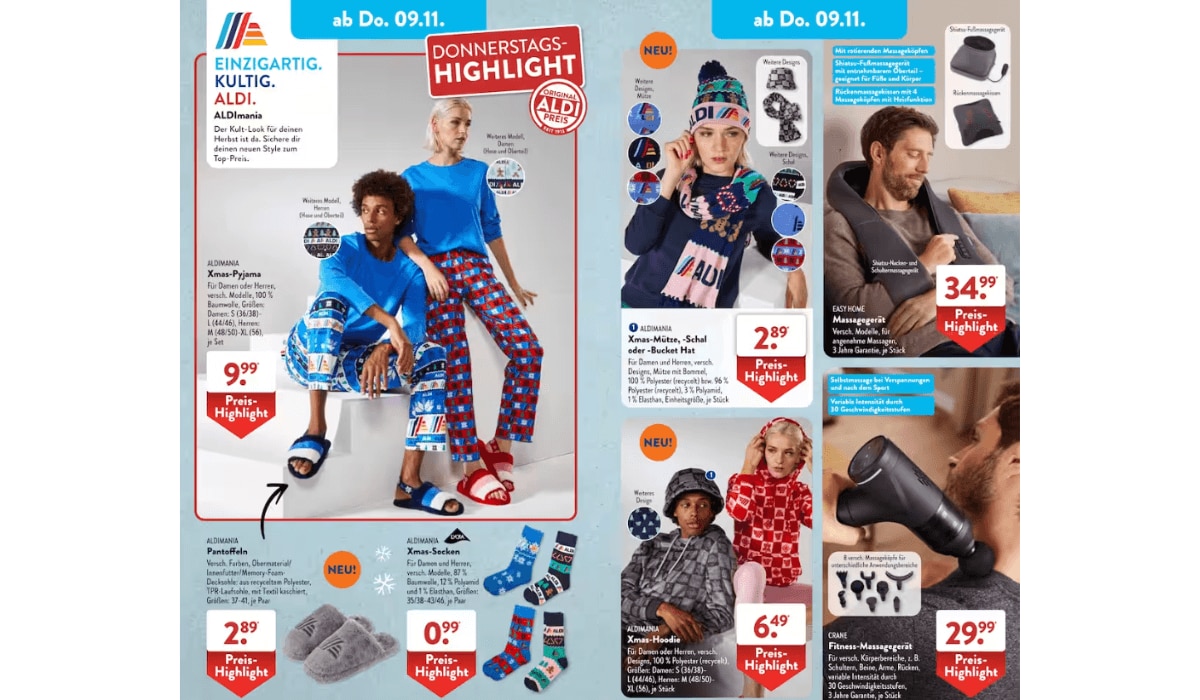 ALDI Süd Prospekt ALDI Winter Fashion
