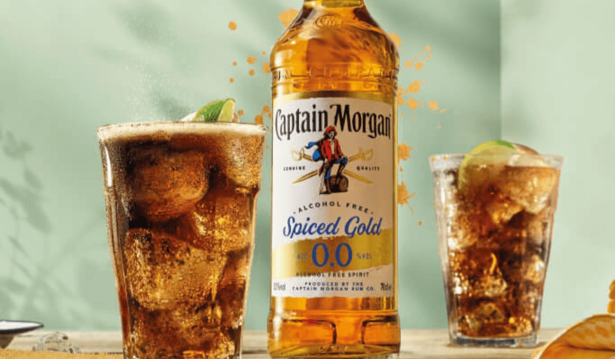 Neu von DIAGEO: Captain Morgan alkoholfreier Rum