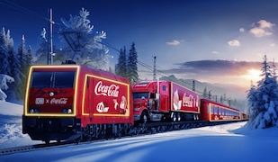 Coca-Cola X-Mas Zug-Tour: Termine & Stopps
