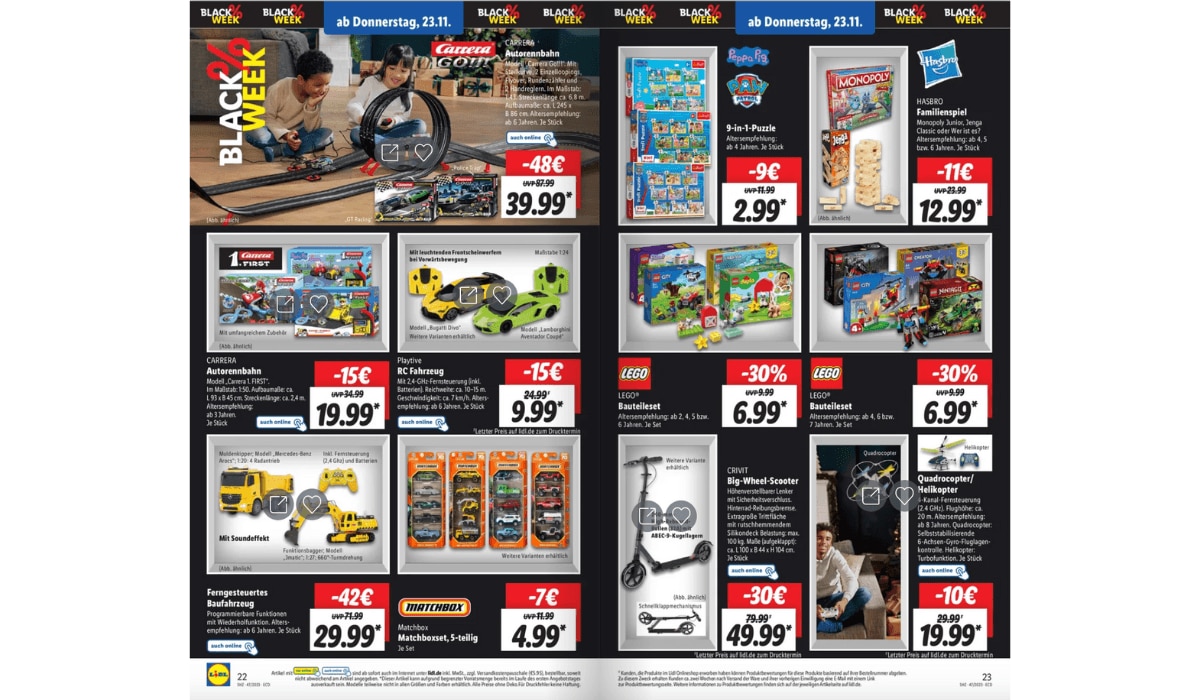 Lidl Black Week Angebote 2023