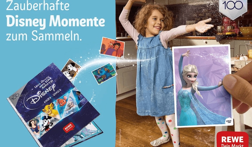 Disney Sammelalbum bei REWE