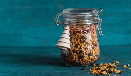 Aus dem Thermomix: Weihnachts-Granola zum Verschenken