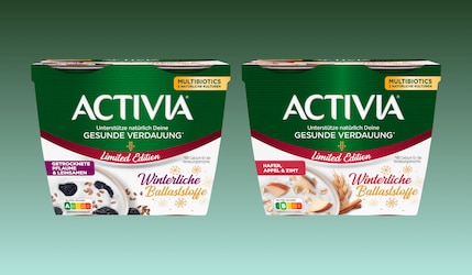 Neue Activia Limited Editions: Winterliche Ballaststoffe