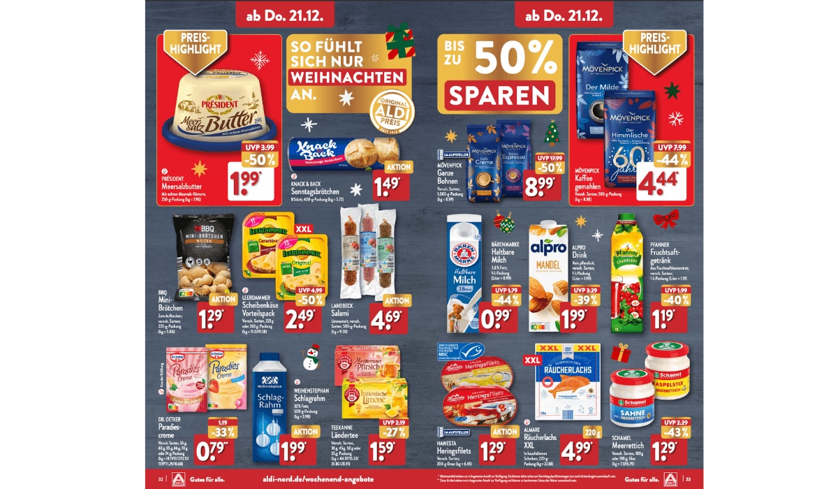 Aldi Nord Prospekt KW 51 : 23