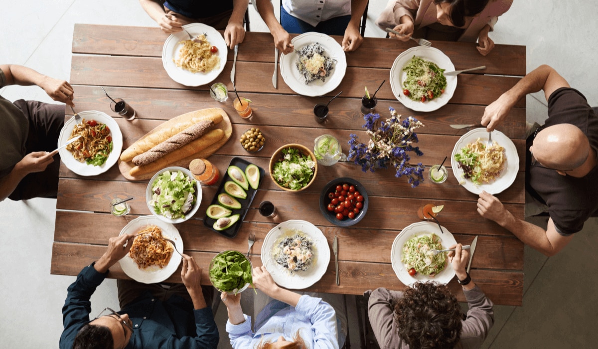 Gemeinsames Essen