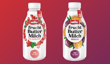 Müller Frucht Buttermilch neue Sorten 2024