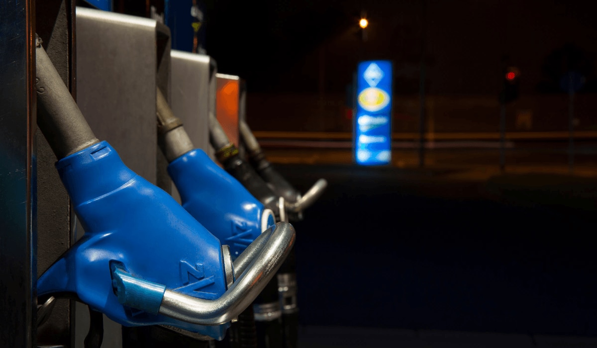Aral Tankstelle Zapfhähne