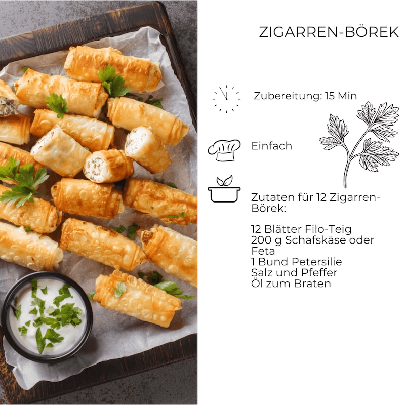 Zigarren Börek