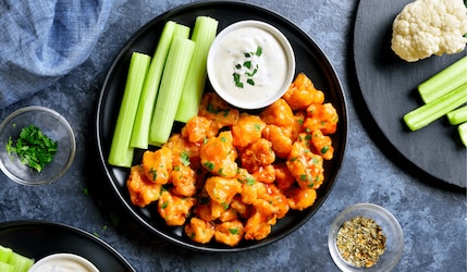 Schnelles Superbowl-Rezept: Buffalo Cauliflower Wings