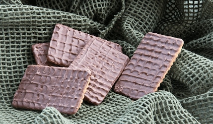 Leibniz Kekse mit Schokolade in vegan