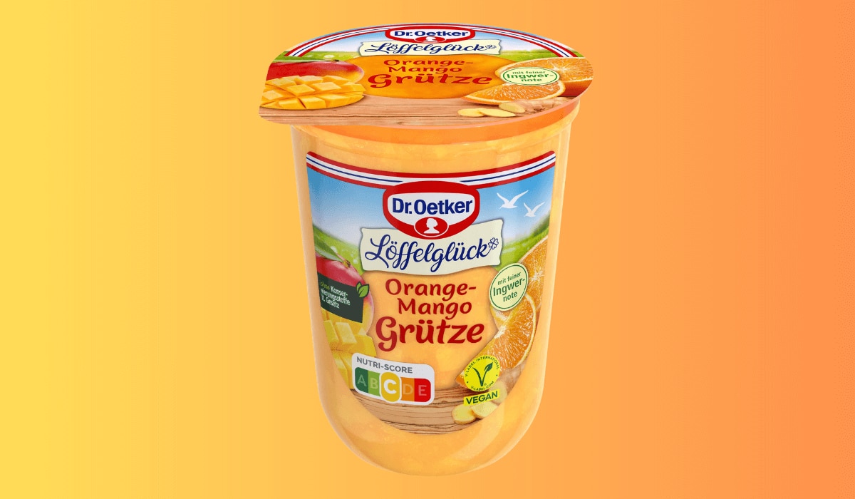 Dr oetker Orange Mango Grütze