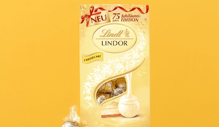 Neu und limitiert von Lindt: Lindor Cheesecake