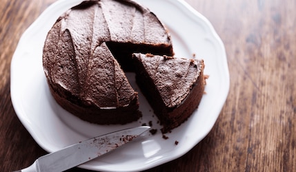 Rezept: Mini-Schokokuchen für eine Person