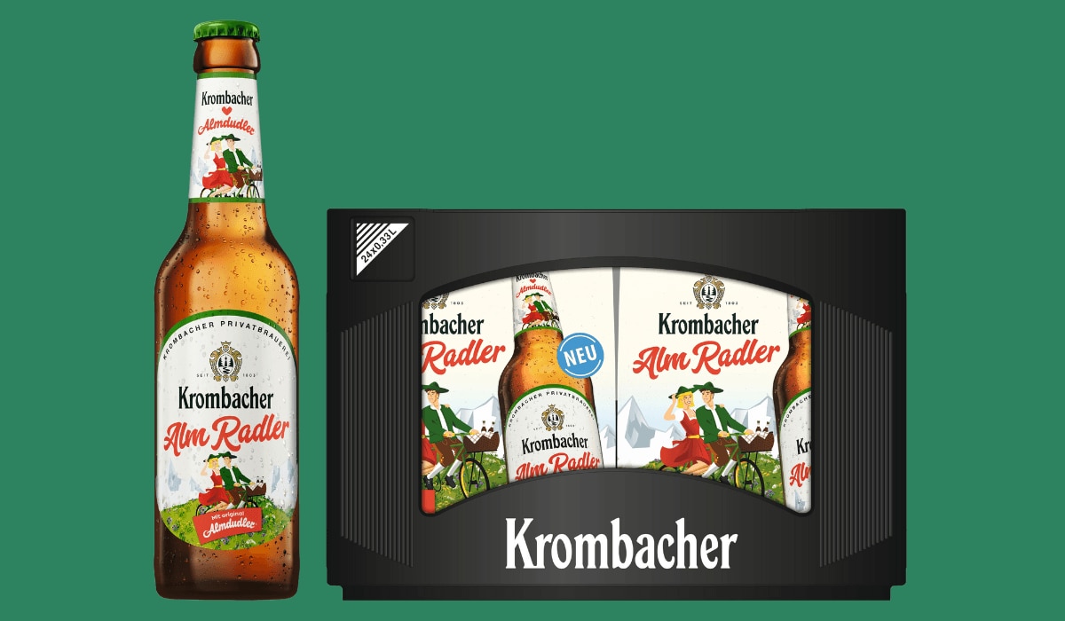 Krombacher x Almdudler: AlmRadler als brandneues Mix-Getränk!