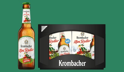 Krombacher x Almdudler: AlmRadler als brandneues Mix-Getränk!
